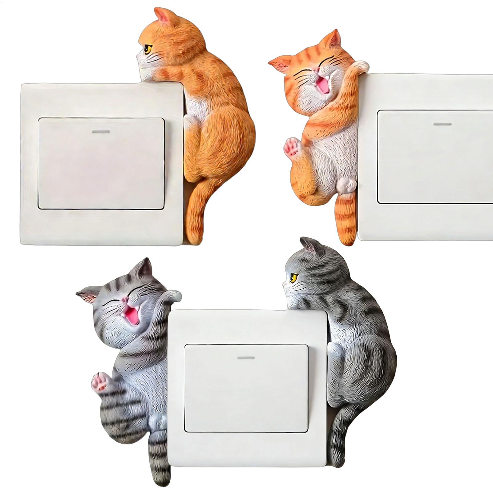 Outlet Cover Childproof - Autocollant Bouton Lumineux 2 Pièces, Décorations