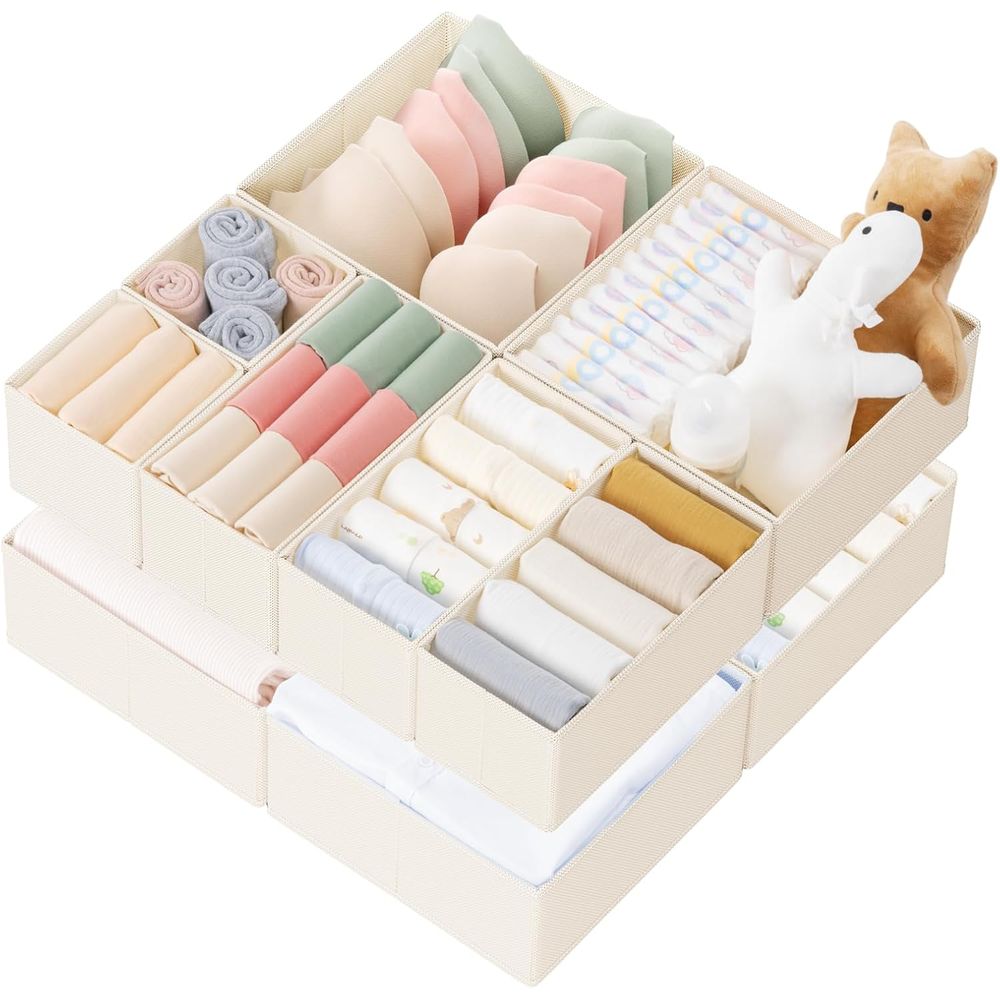 Baby Nursery Closet Organization - Lot de 10 organiseurs de tiroirs