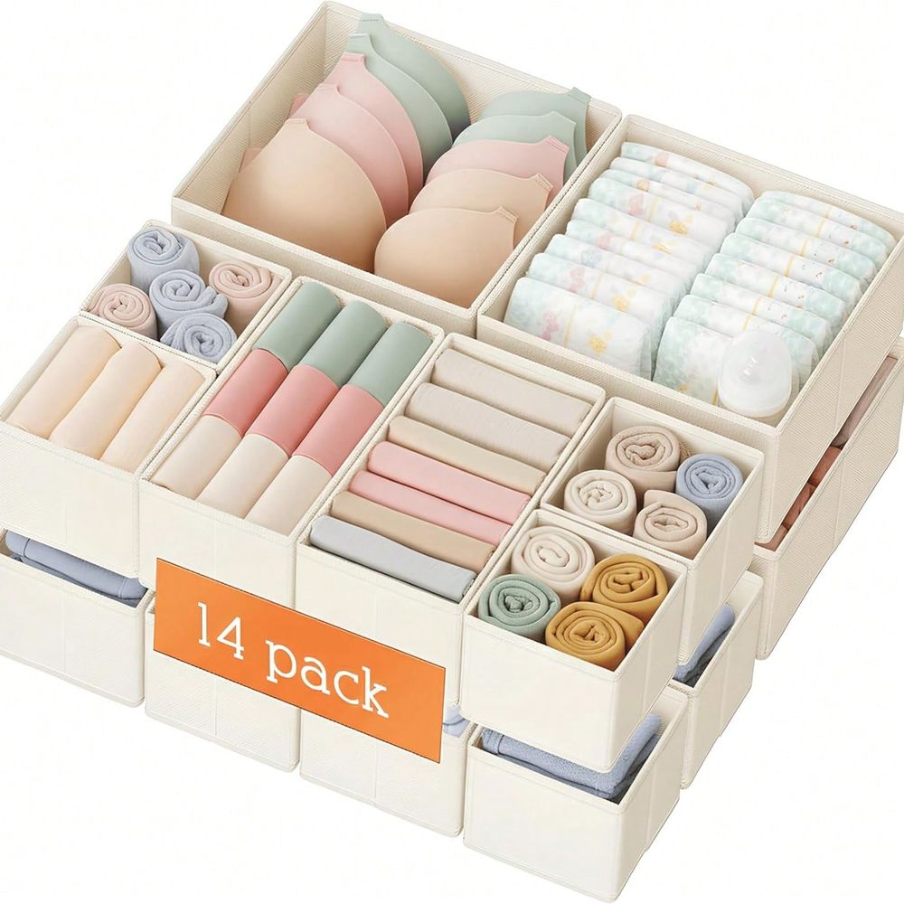 Baby Nursery Closet Organization - 14 pièces d'organisateurs de tiroirs pour