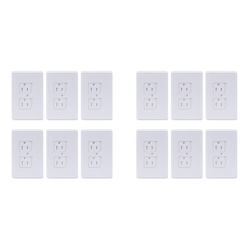 Outlet Cover Childproof - Lot de 12 couvercles de sécurité