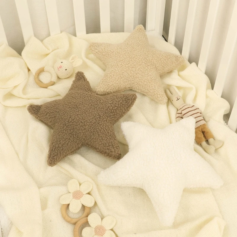 Baby Nursery Cushion - Décoration de pépinière en peluche solide