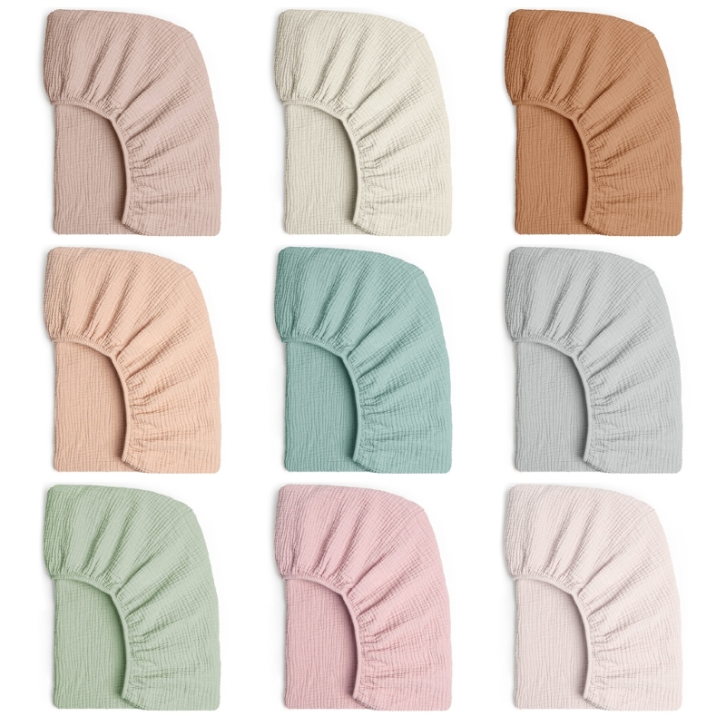 Baby Nursery Cushion - Drap-housse en mousseline de coton doux