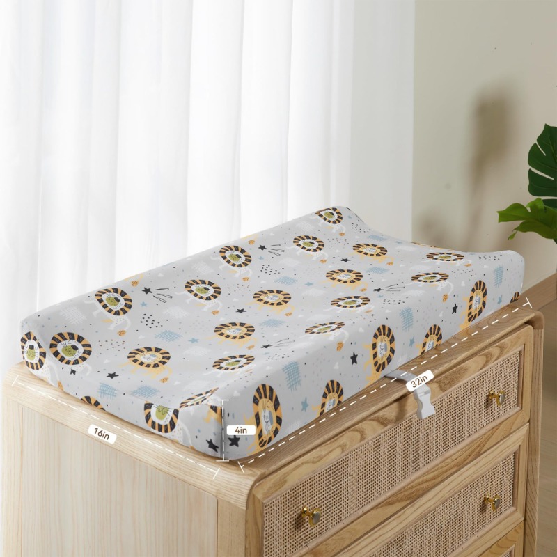Baby Nursery Colors - Paquet de 2 housses de matelas
