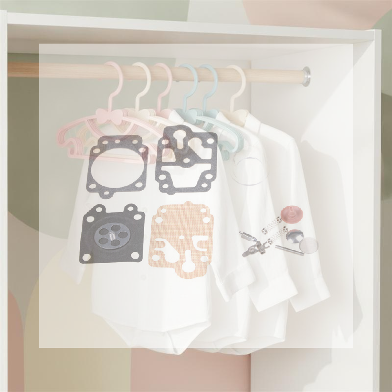 Baby Nursery Closet Organization - 12 cintres pour vêtements de bébé