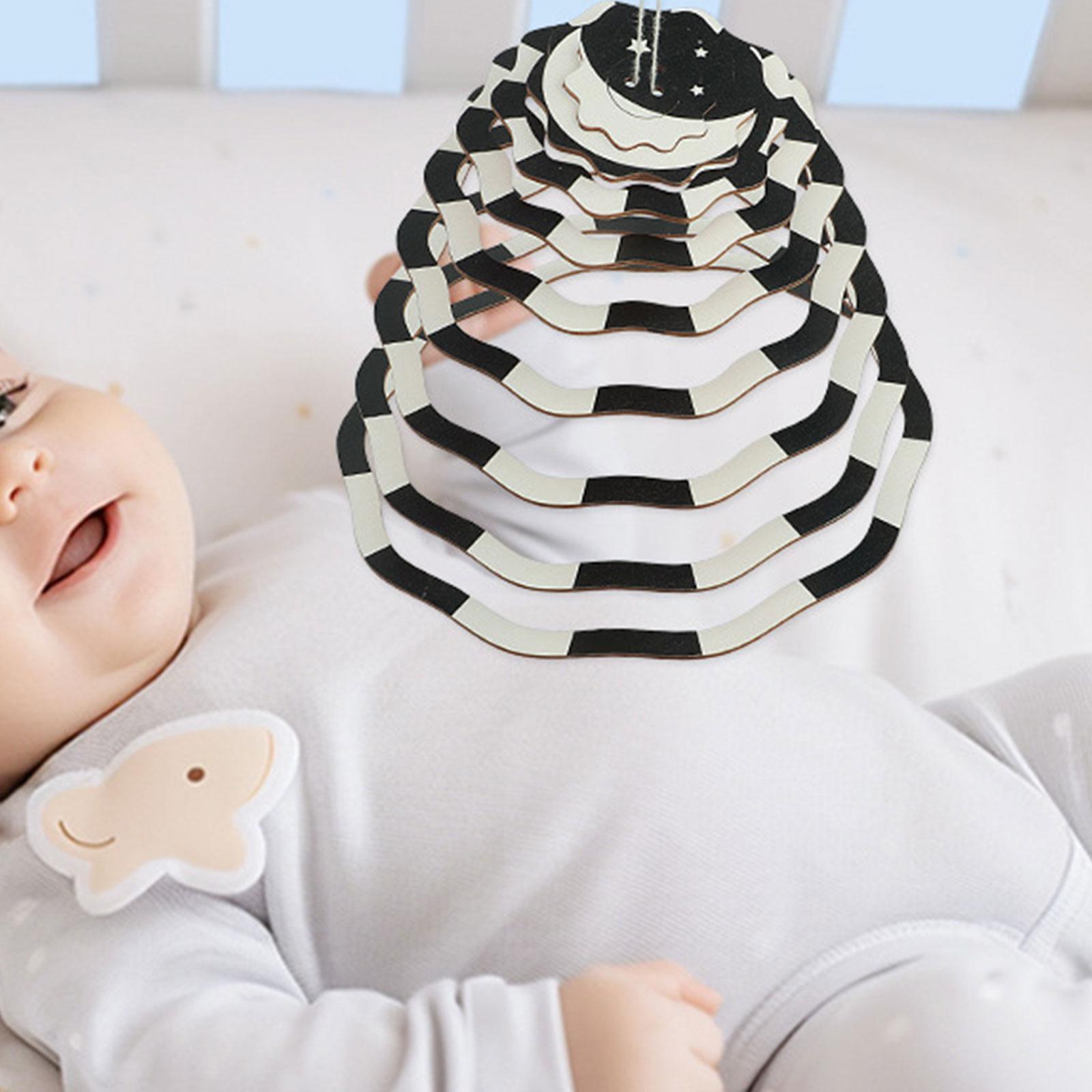Baby Nursery Mobile - Jouet sensoriel Mobile pour berceau, jouet
