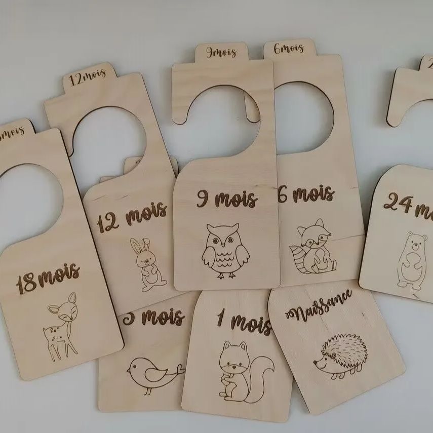 Baby Nursery Closet Organization - Séparateurs de penderie pour bébé à