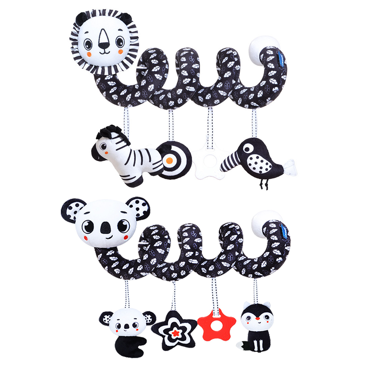 Baby Nursery Mobile - Jouets suspendus en spirale en peluche