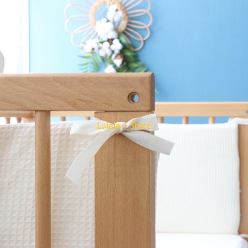 Baby Nursery Cushion - Y4QA – pare-chocs lit bébé 200x32cm,