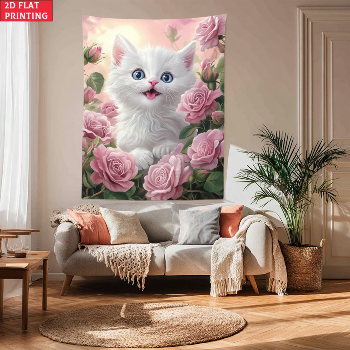 Tapisserie de jardin de roses  - Baby Nursery Colors avis et prix