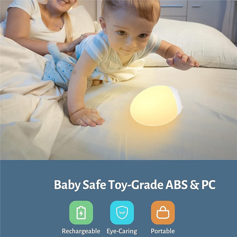 TFORU-Egg Light, veilleuse pou - Baby Nursery Colors avis et prix