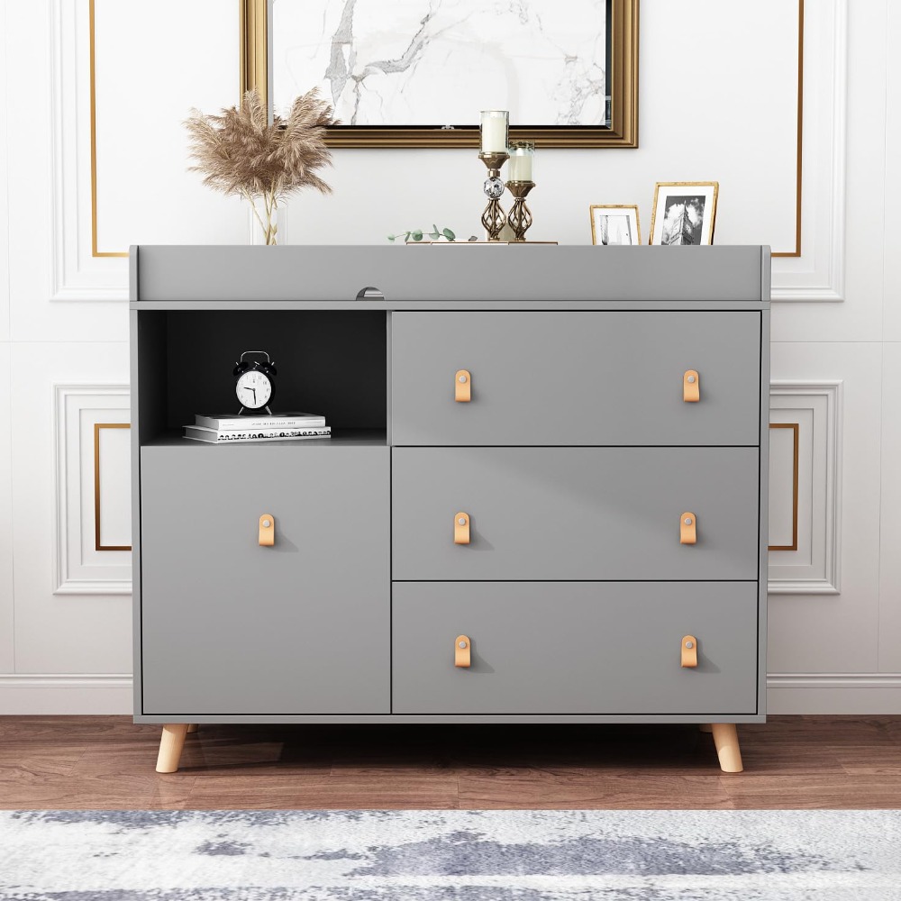 Commode à langer pour bébé, co - Baby Nursery Dresser avis et prix