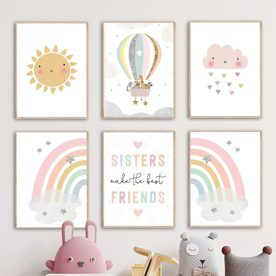Affiches et impressions nordiq - Baby Nursery Decor Girl avis et prix