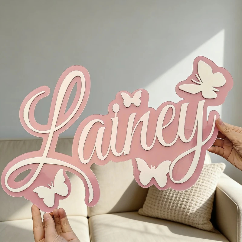 Plaque personnalisée avec le n - Baby Nursery Baby avis et prix