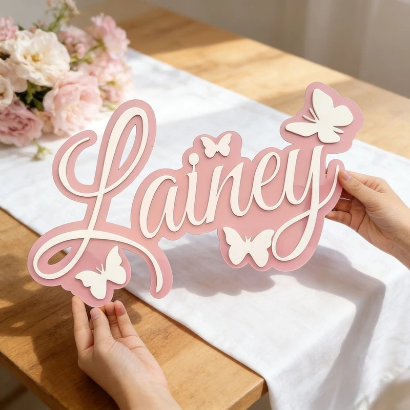 Plaque personnalisée avec le n - Baby Nursery Baby avis et prix