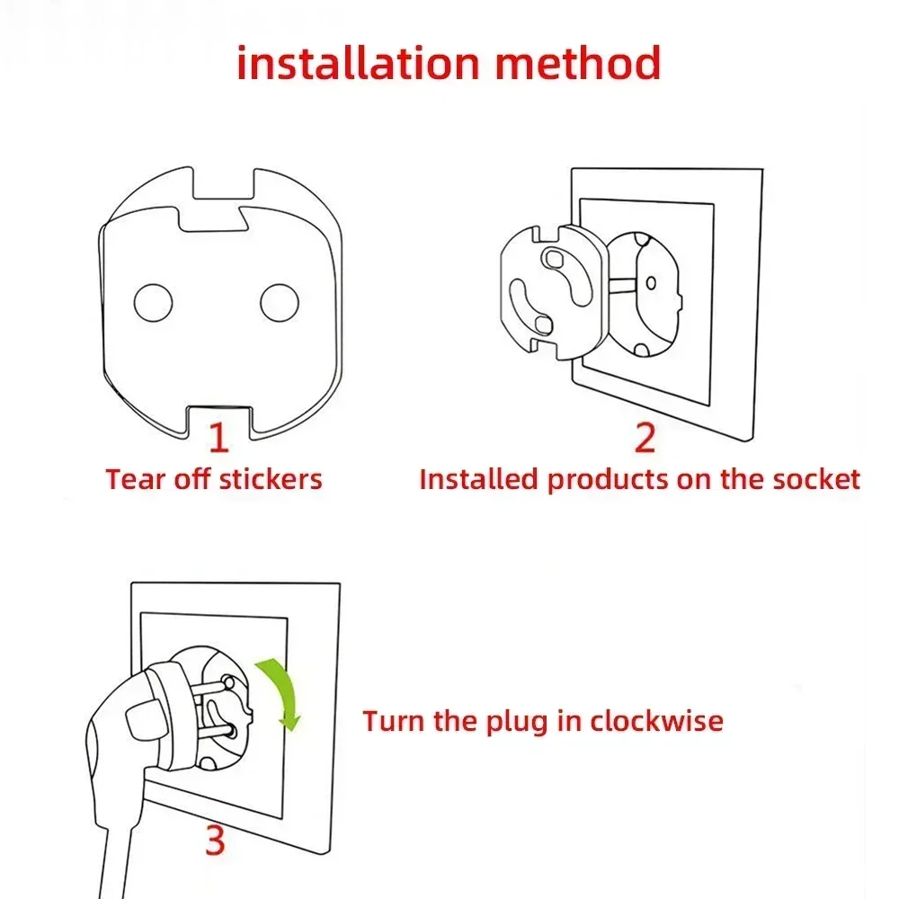 1/10 pièces Protection de pris - Outlet Cover Childproof avis et prix