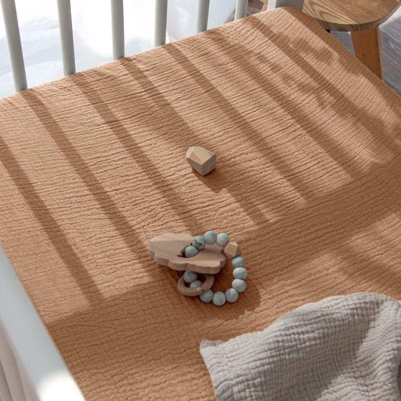 Drap-housse en mousseline de c - Baby Nursery Cushion avis et prix