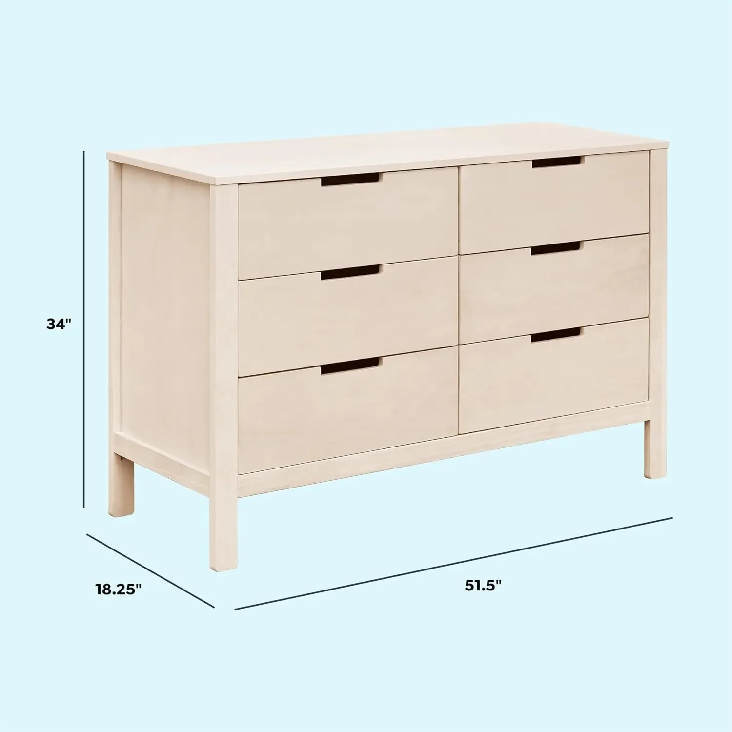 Commode double pour crèche, co - Baby Nursery Dresser avis et prix
