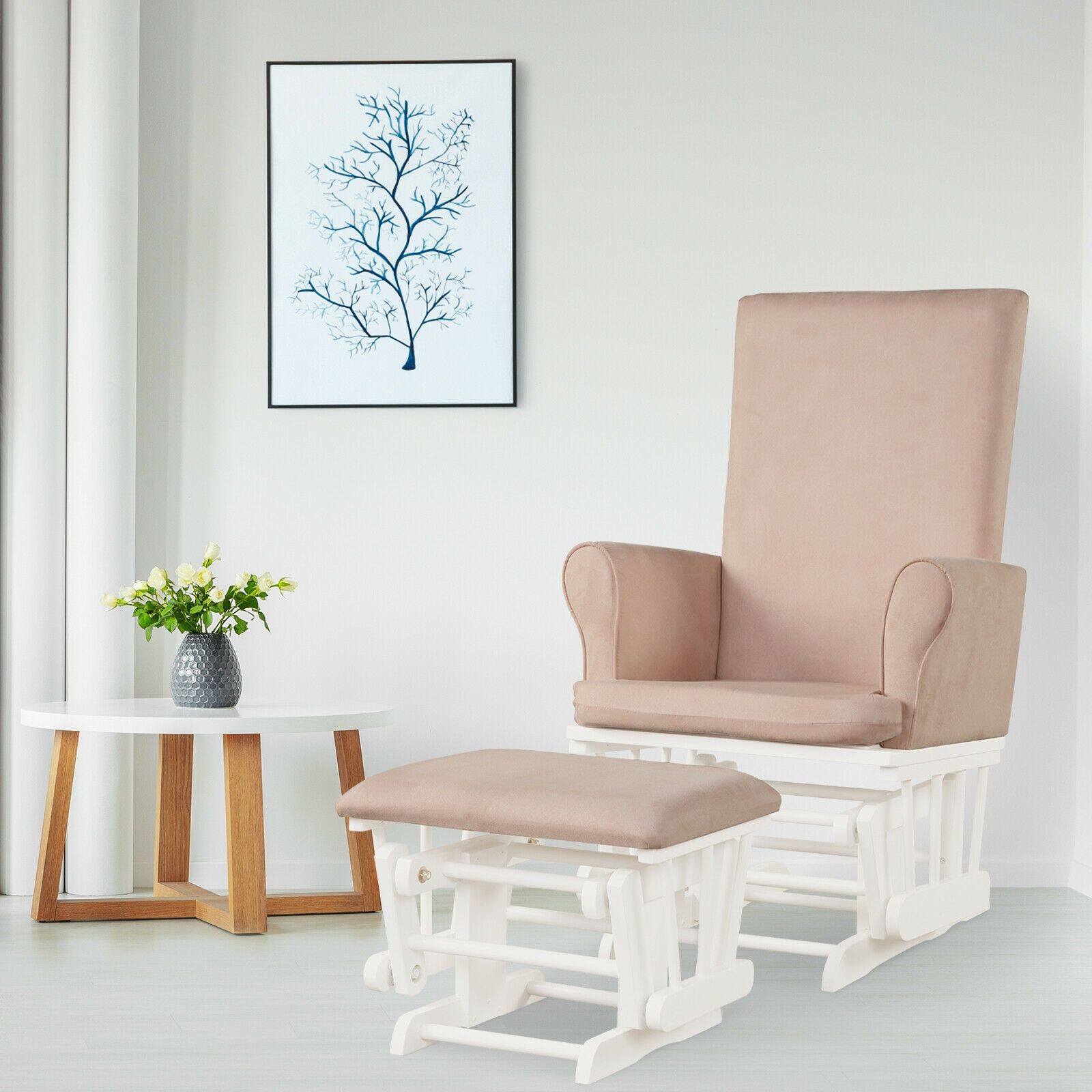Fauteuil à bascule relaxant po - Baby Nursery Ottoman avis et prix