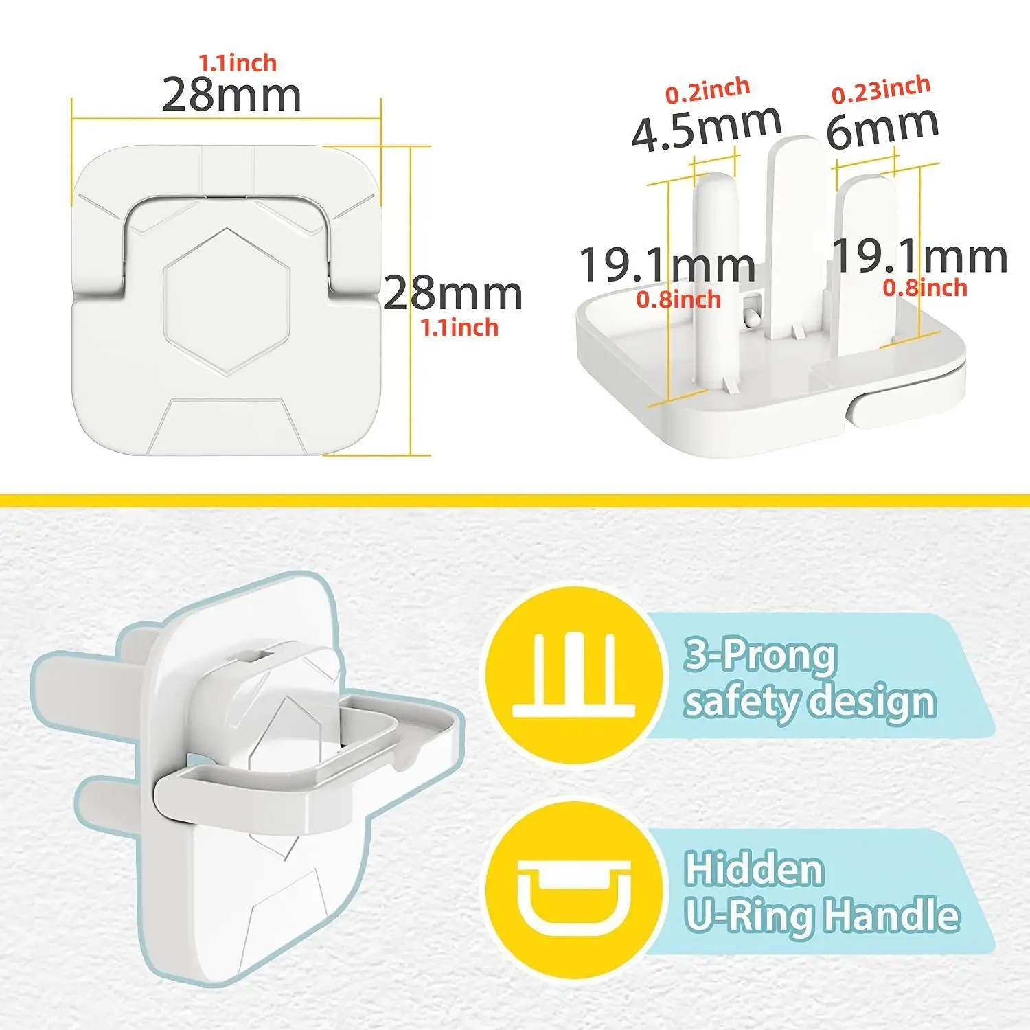 1/3/5/10/20 pièces, protection - Outlet Cover Childproof avis et prix