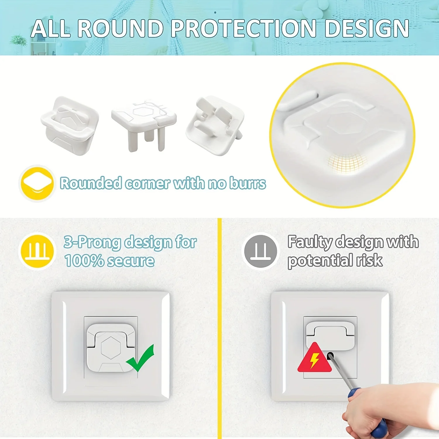Couvre-prises de sécurité pour - Outlet Cover Childproof avis et prix