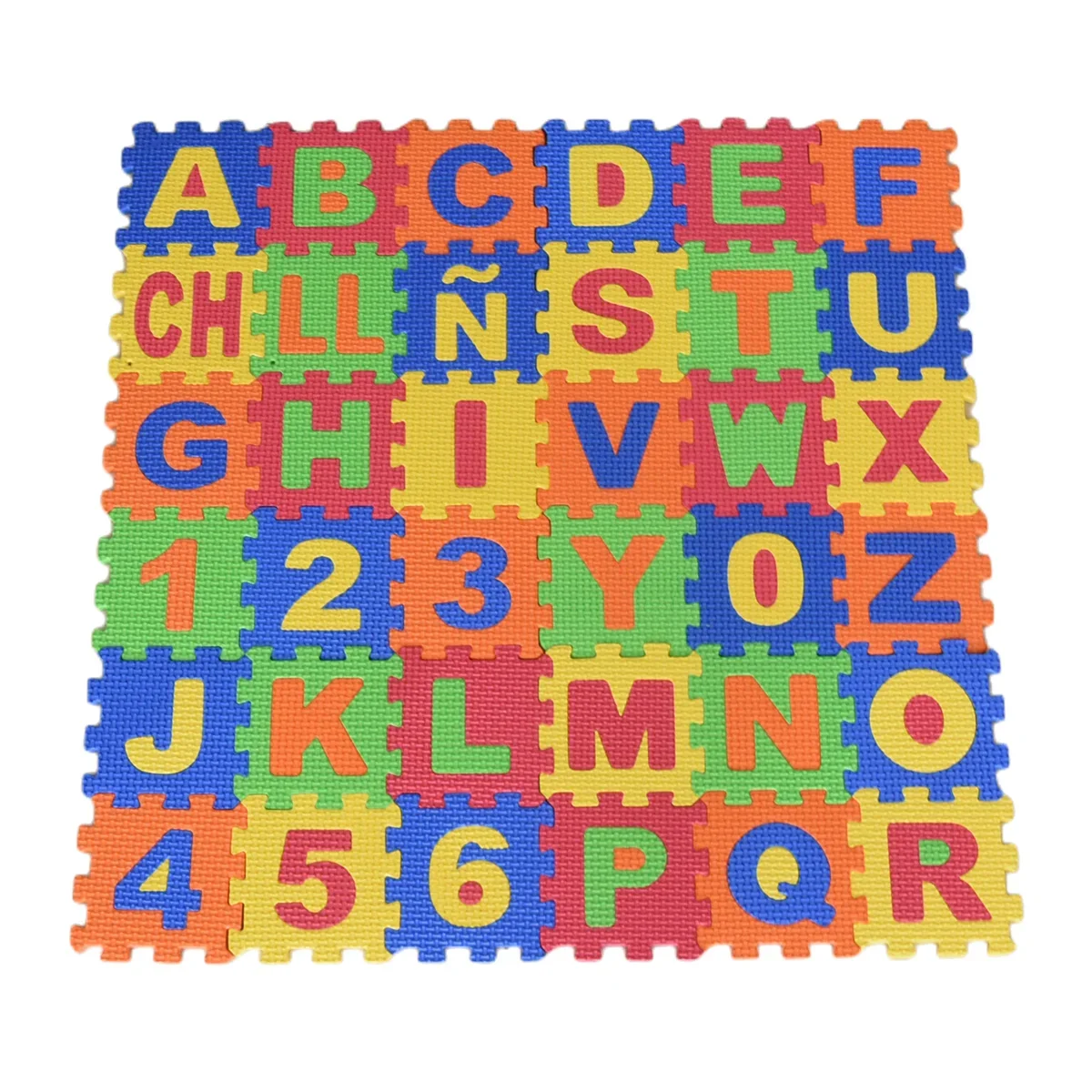 Tapis de jeu 36 pièces 9cm nom - Baby Nursery Cushion avis et prix