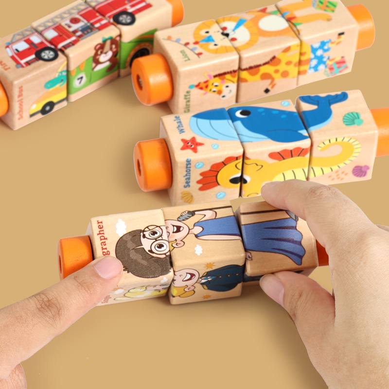 Bébé en bois rotatif Puzzle ma - Baby Nursery Mobile avis et prix