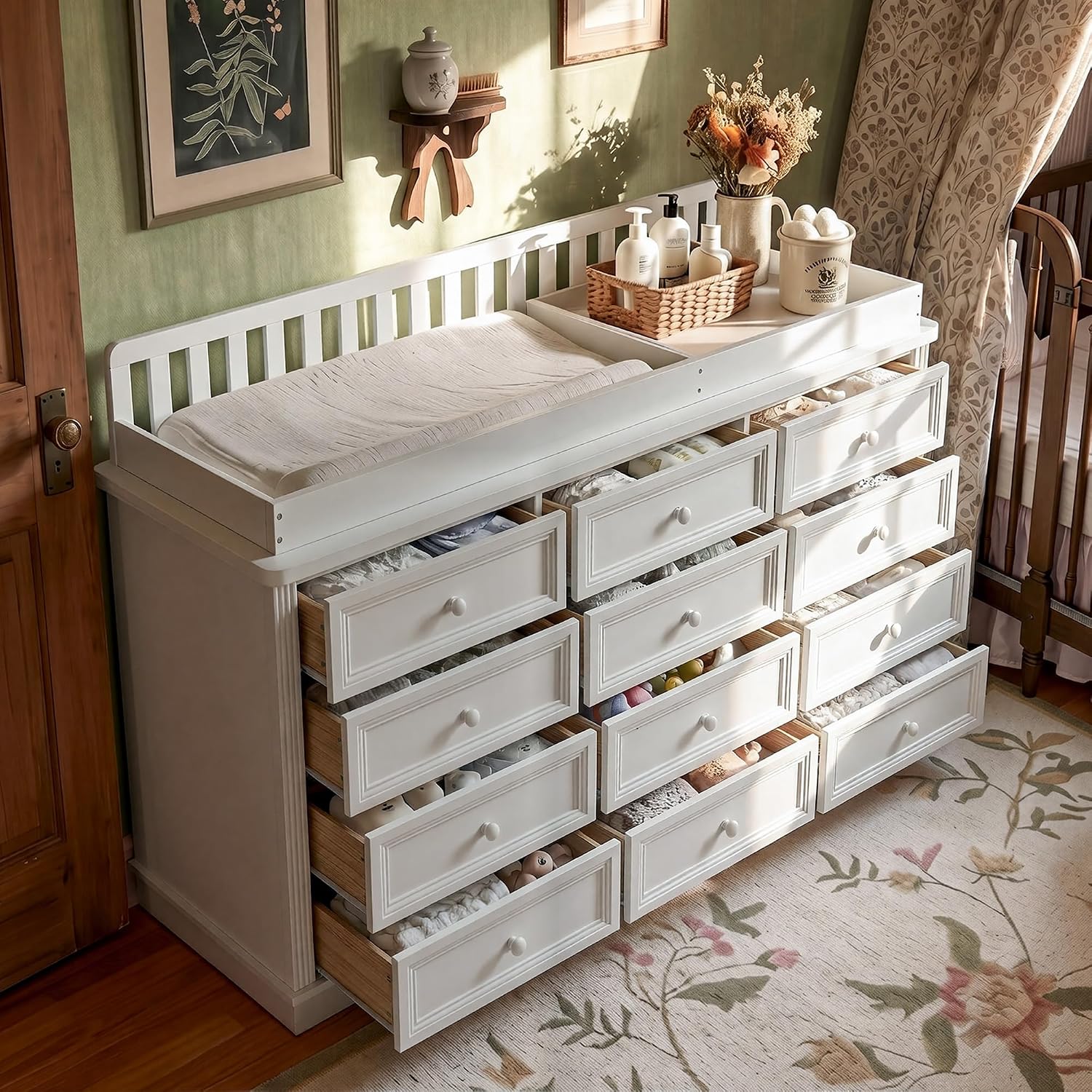 Table à langer et commode pour - Baby Nursery Dresser avis et prix