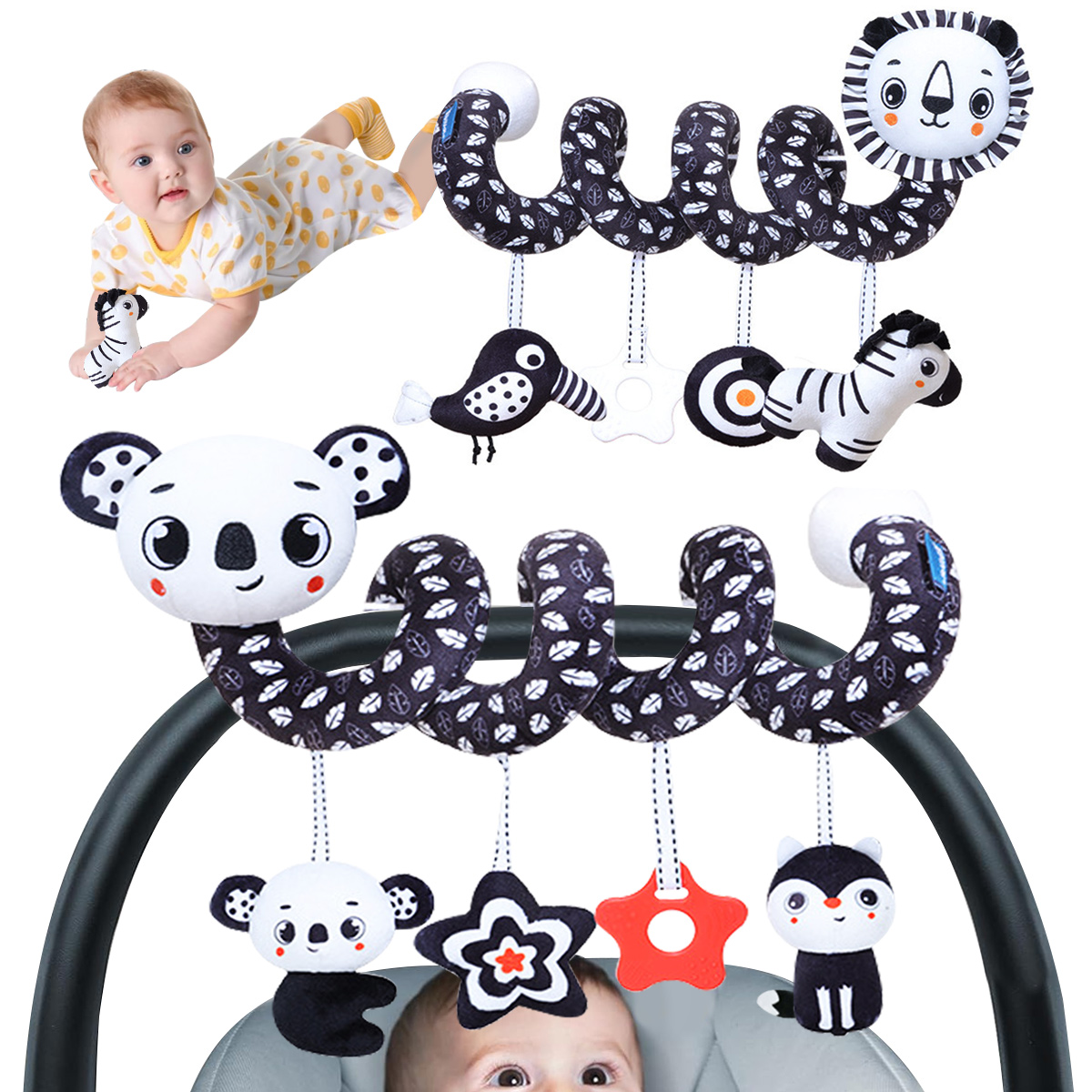 Jouets suspendus en spirale en - Baby Nursery Mobile avis et prix