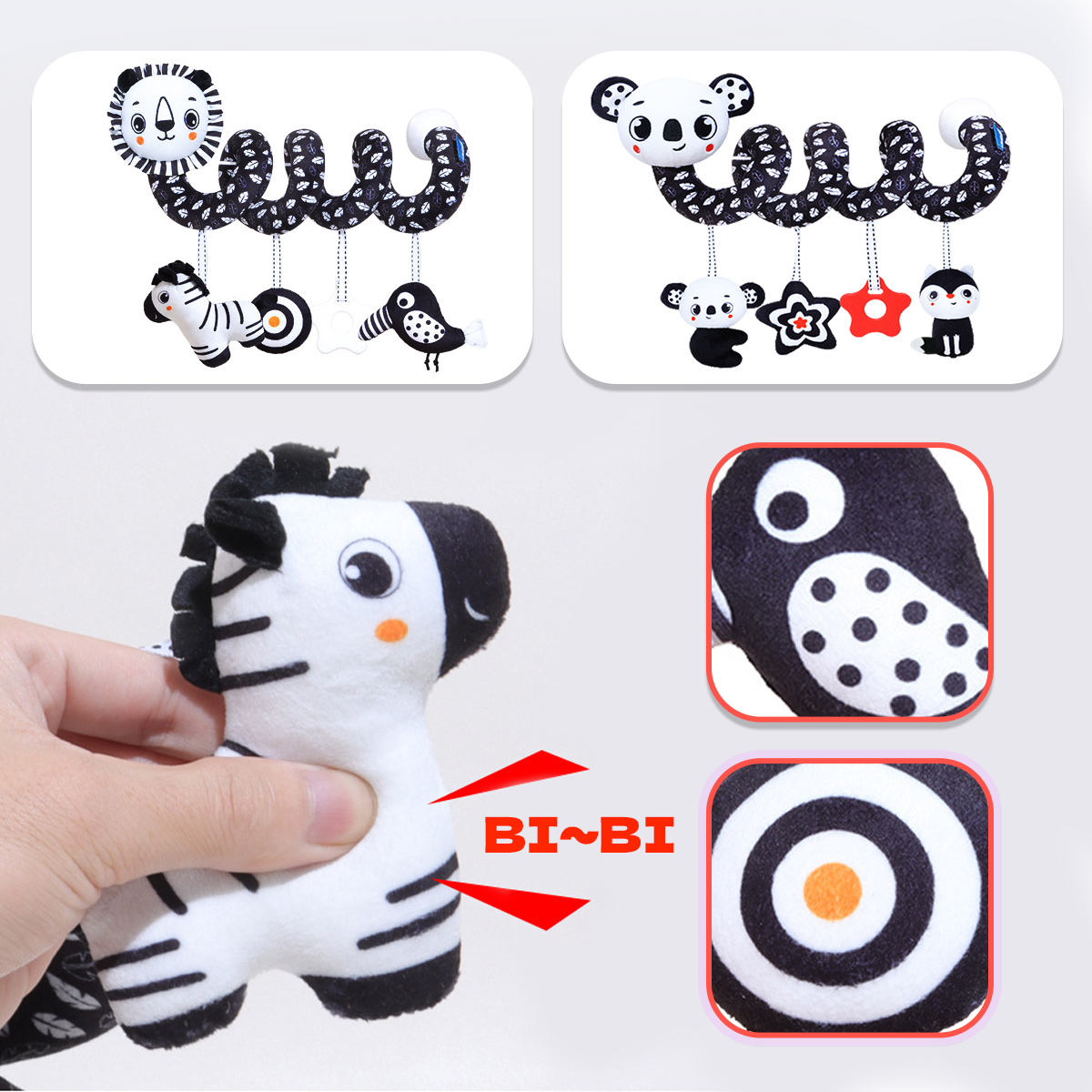 Jouets suspendus en spirale en - Baby Nursery Mobile avis et prix