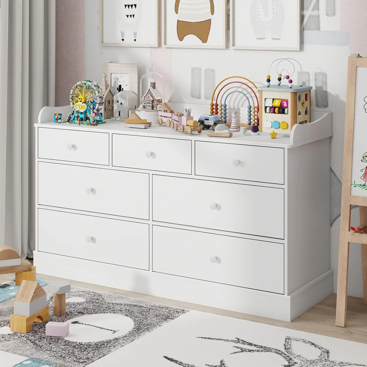 Commode pour enfants avec 7 ti - Baby Nursery Dresser avis et prix