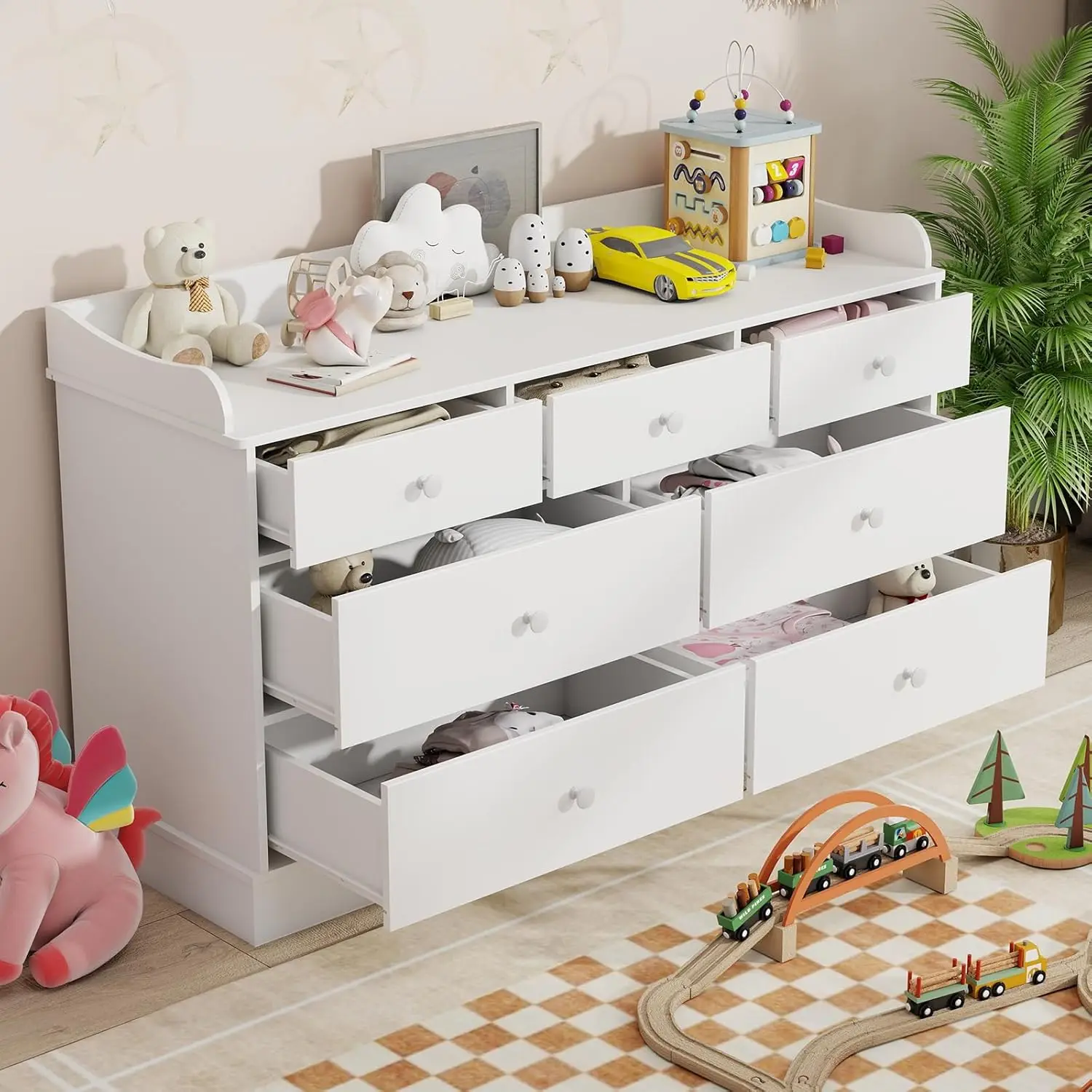 Commode pour enfants avec 7 ti - Baby Nursery Dresser avis et prix