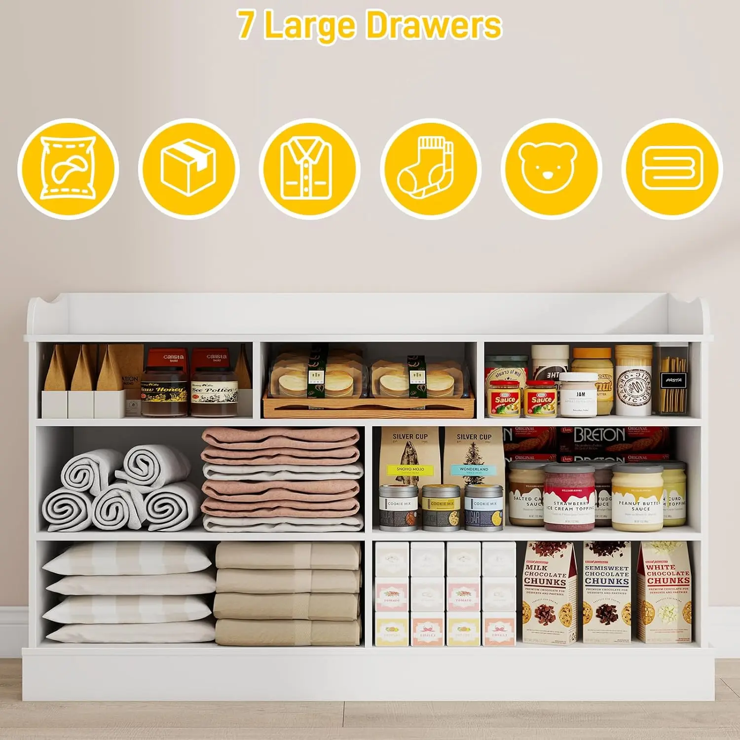 Commode pour enfants avec 7 ti - Baby Nursery Dresser avis et prix