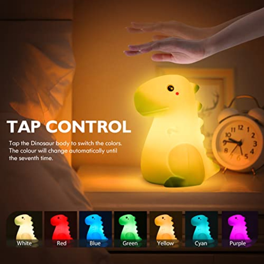Veilleuse LED Dinosaure, Capte - Baby Nursery Colors avis et prix